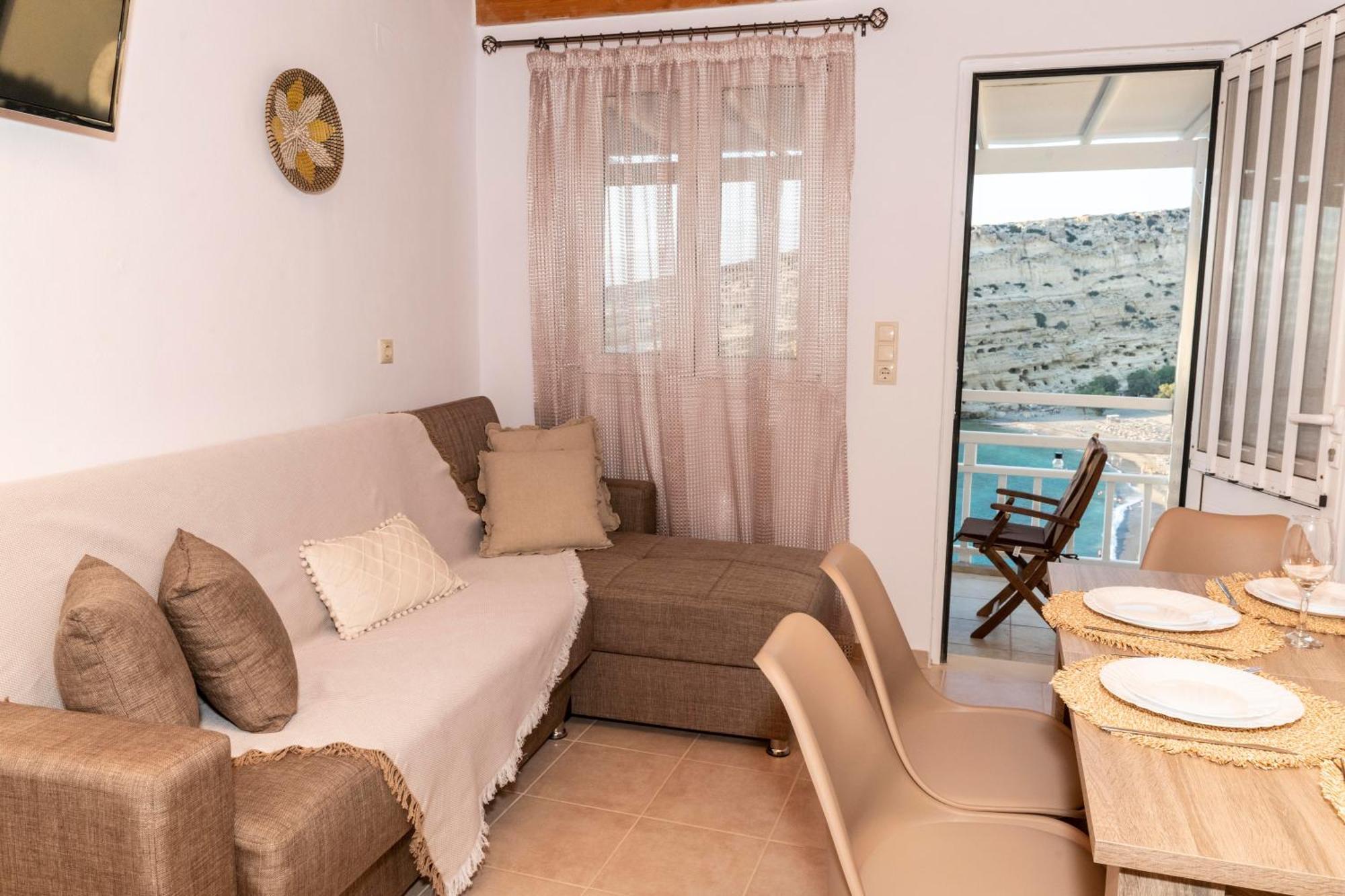 Emmanouela Apartment マタラ エクステリア 写真