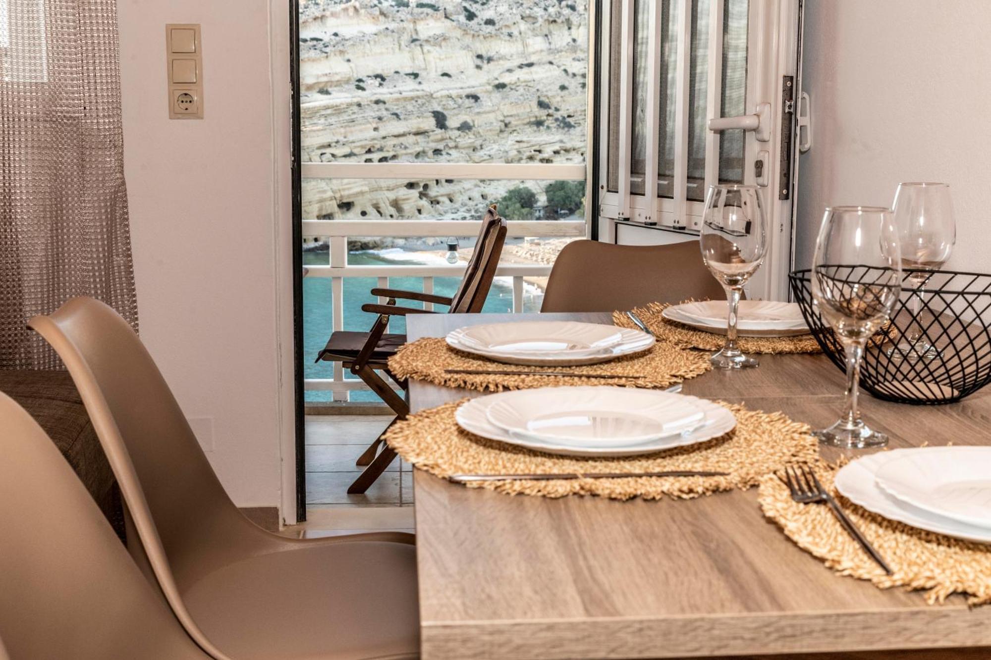Emmanouela Apartment マタラ エクステリア 写真